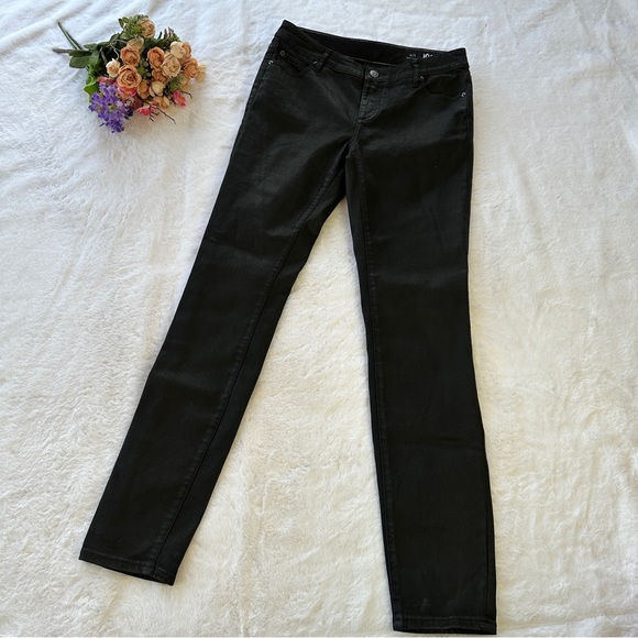 A/X Armani Exchange J01 Super Skinny Coated Black Jeans 29 - Picture 11 of 11